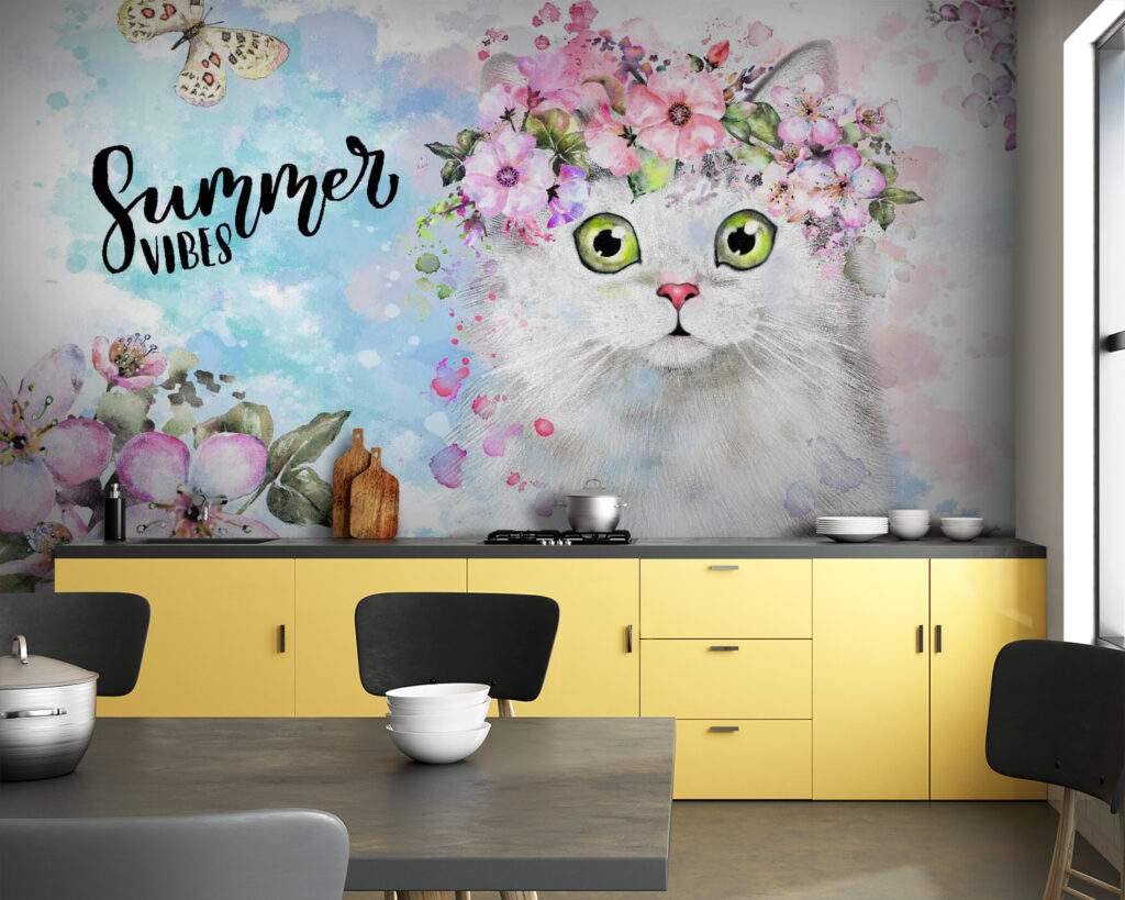 Flower Crown Cat — interior 3