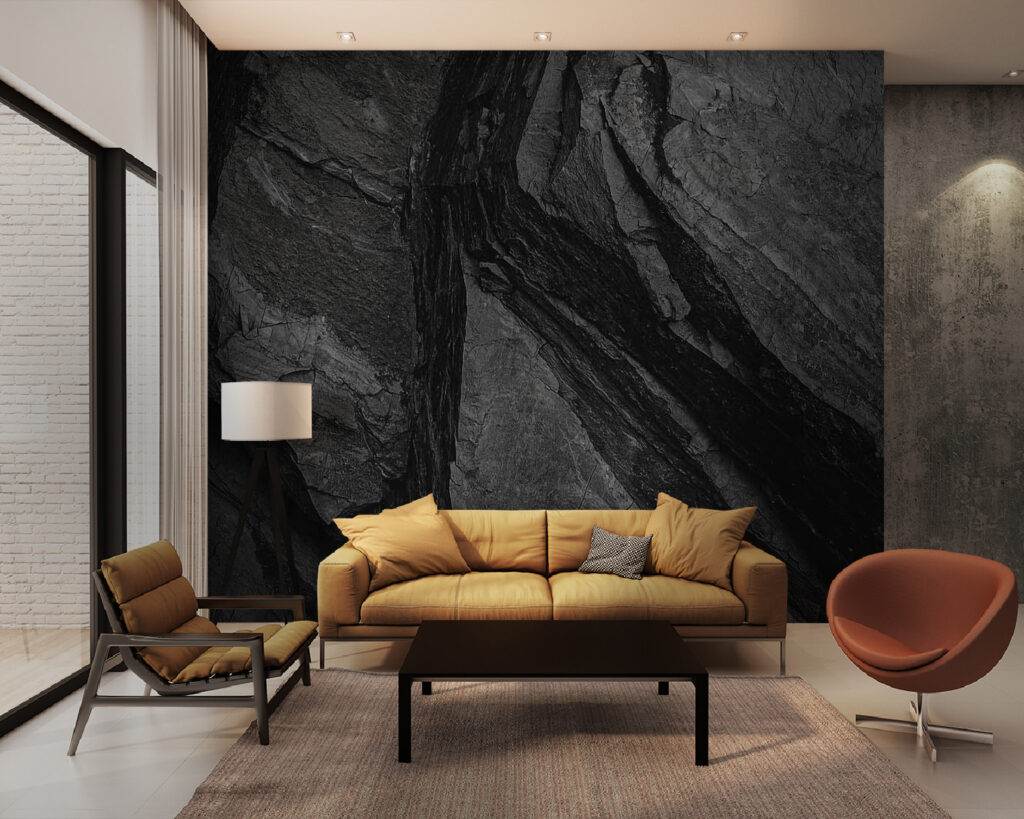 Dark rock layers — interior 3