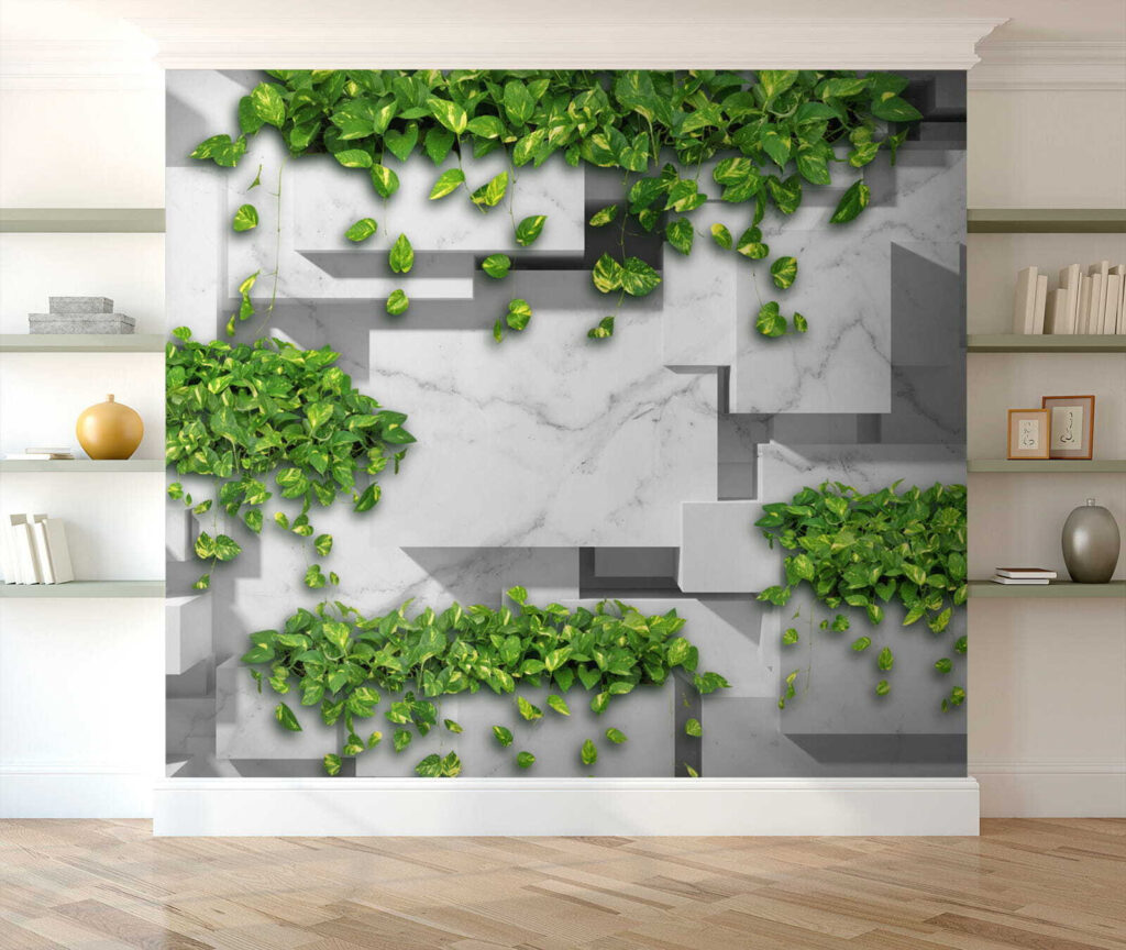 Ivy between projecting blocks — interior 9