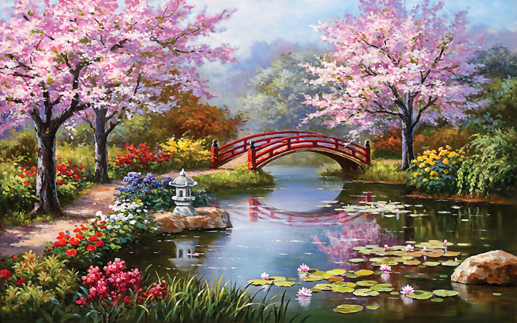 Blossom Bridge — full design