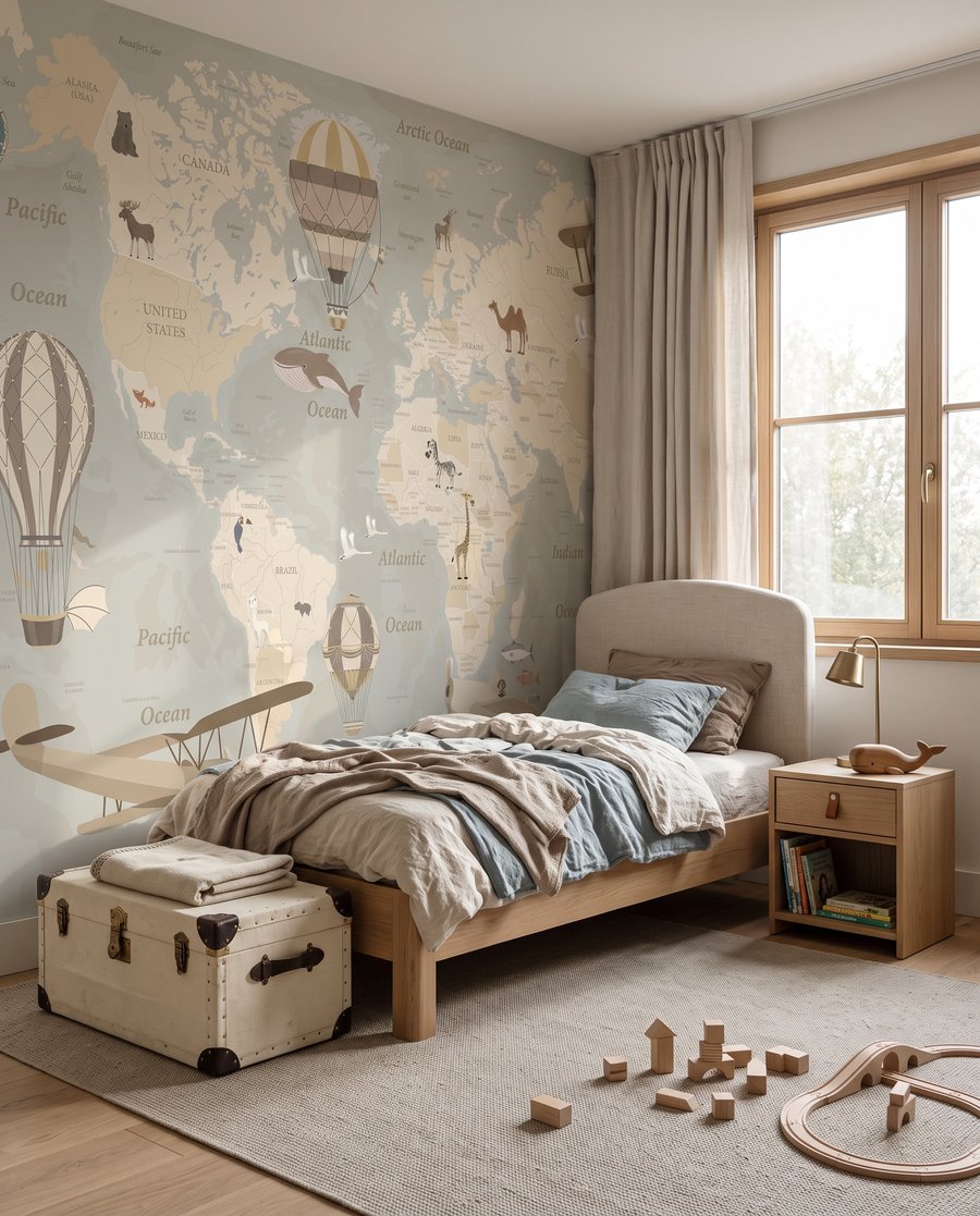 Little World Explorers in an interior
