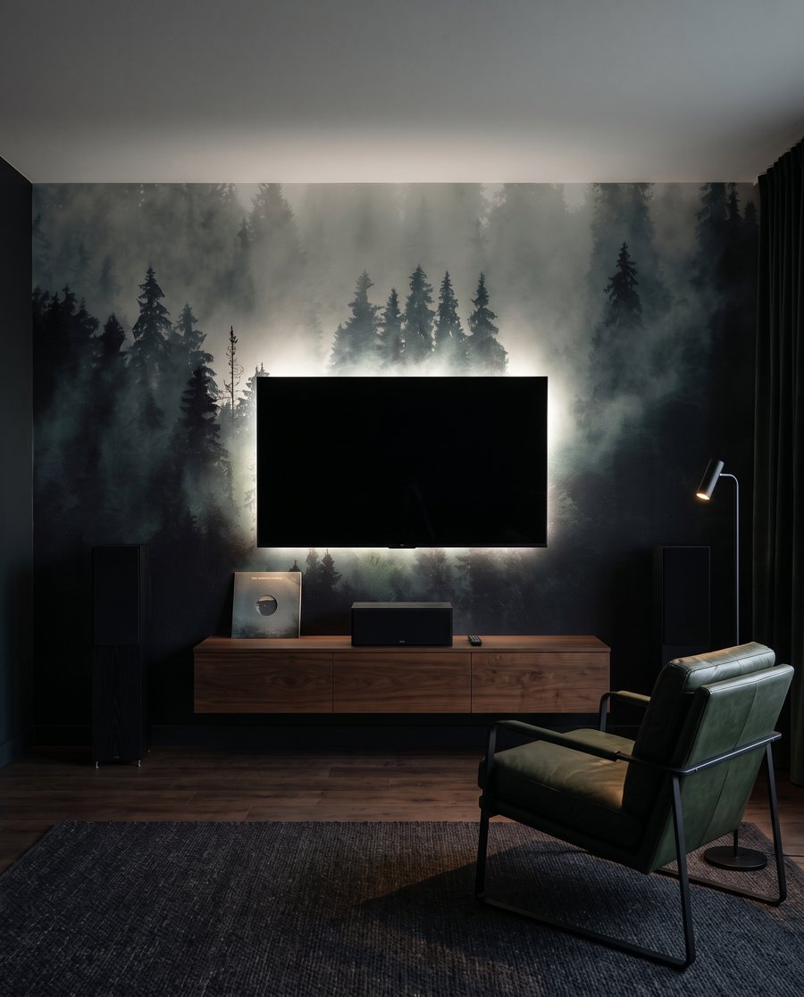 Pines in the Haze — interior 4