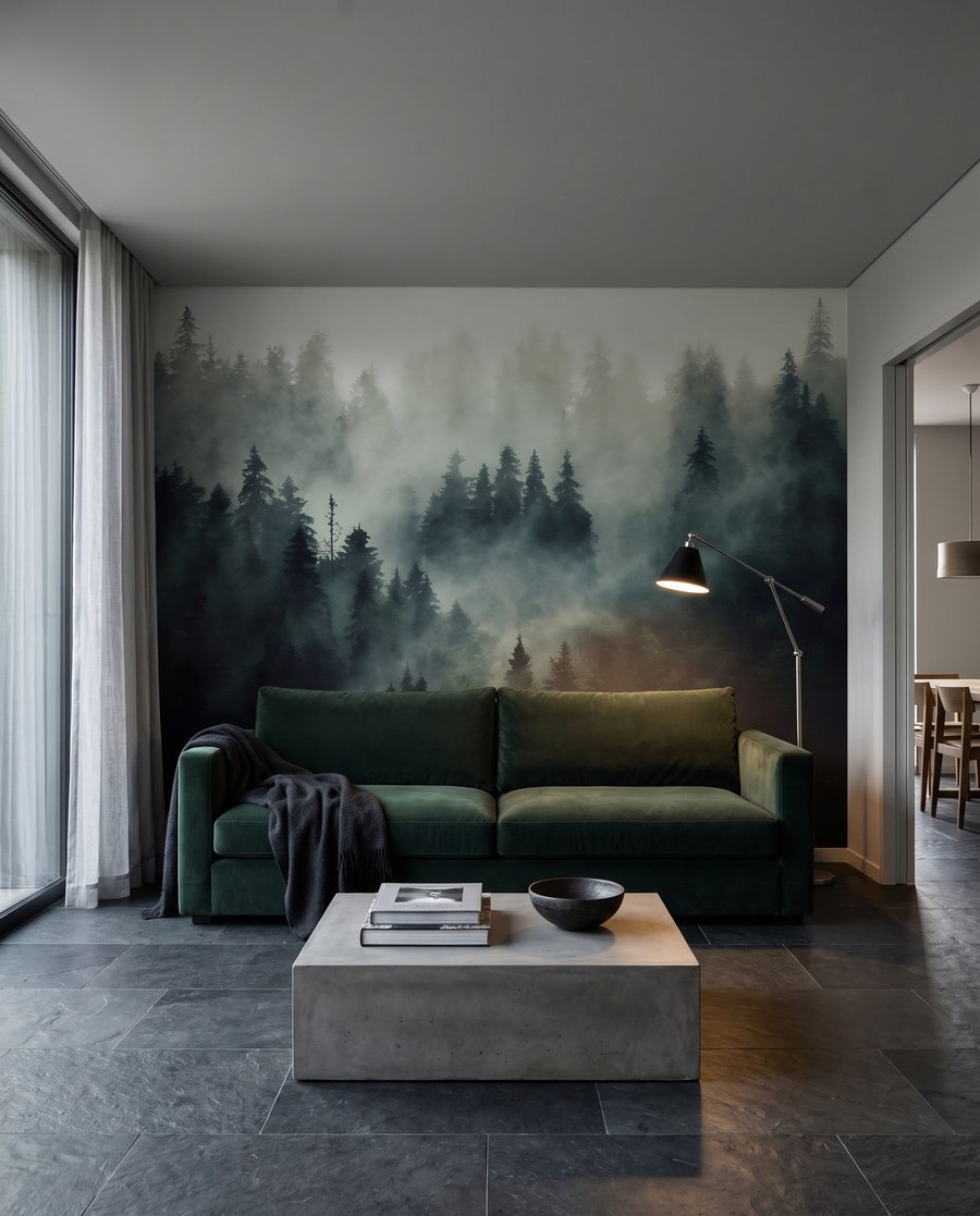 Pines in the Haze — interior 6