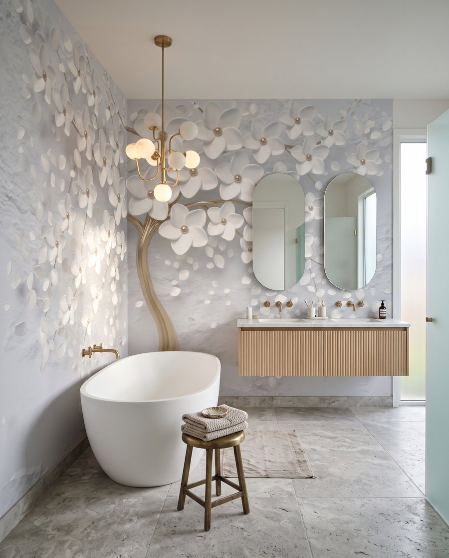 Blossom Fountain in an interior
