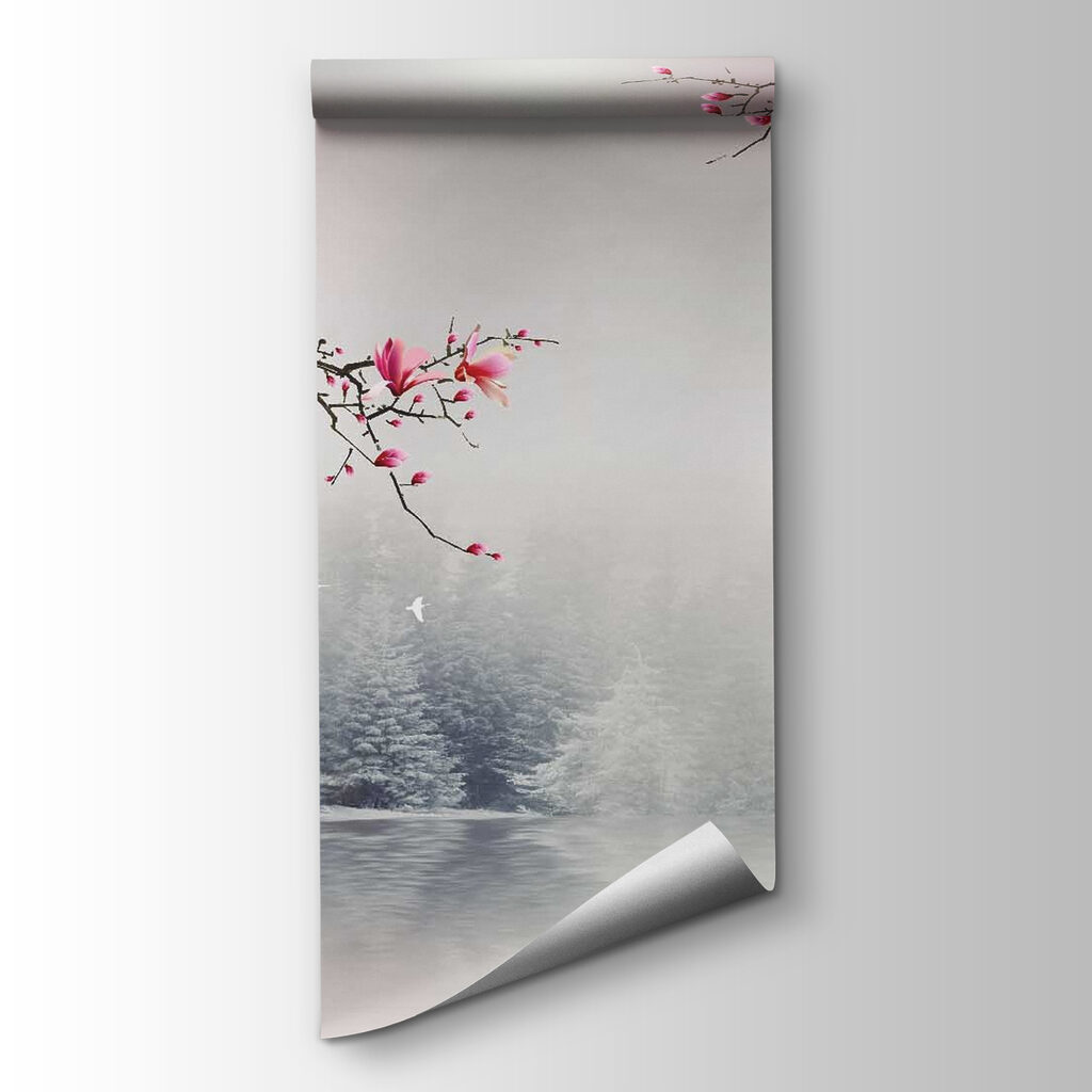 Winter lake under blossom — product view