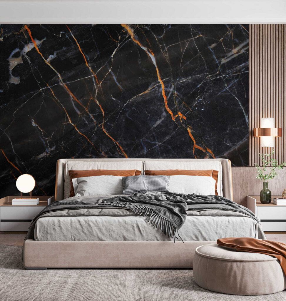 Diagonal copper veins — interior 4