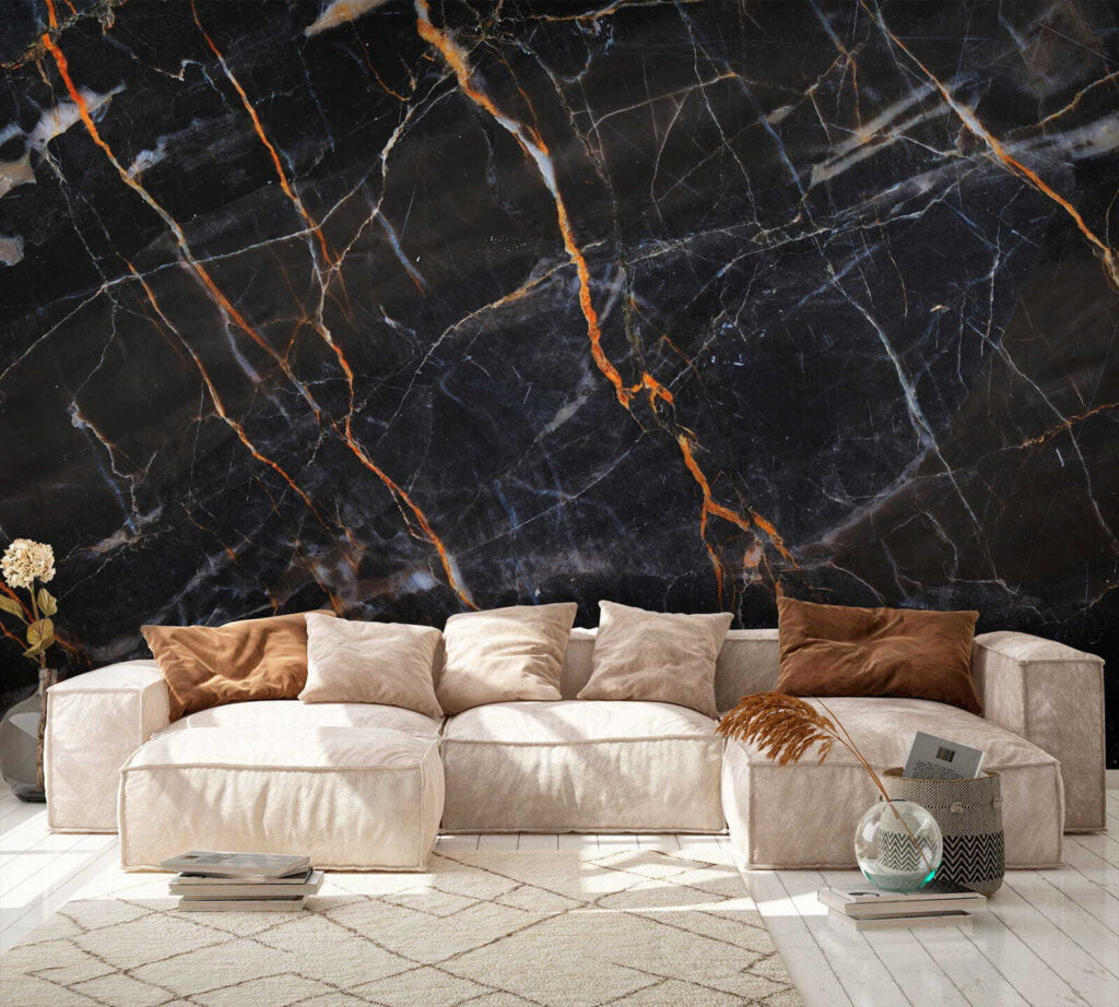 Diagonal copper veins — interior 5