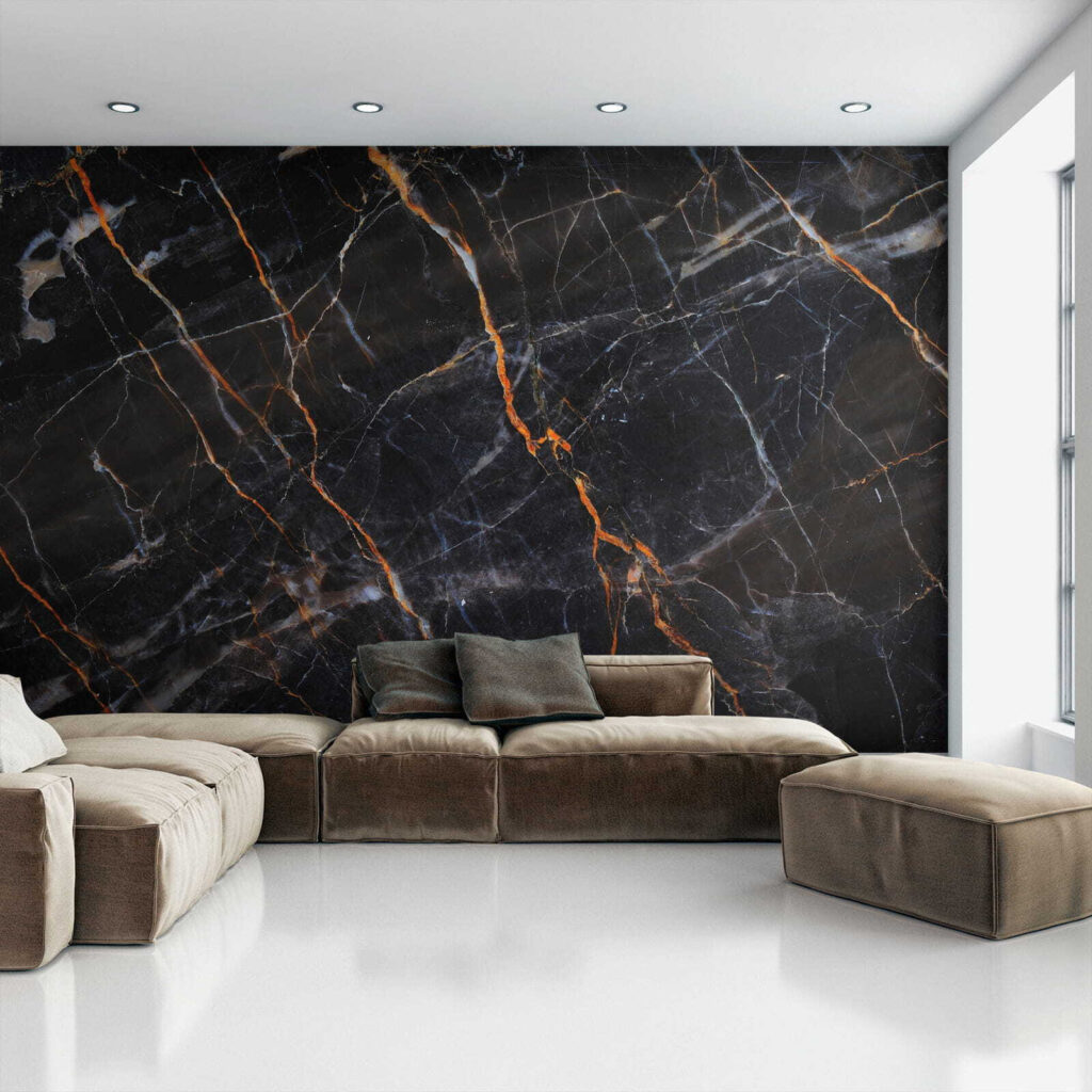 Diagonal copper veins — interior 6
