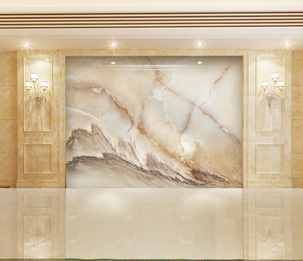 Stone in Layers in an interior