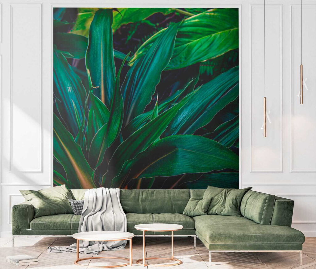 Dense deep green leaves — interior 7