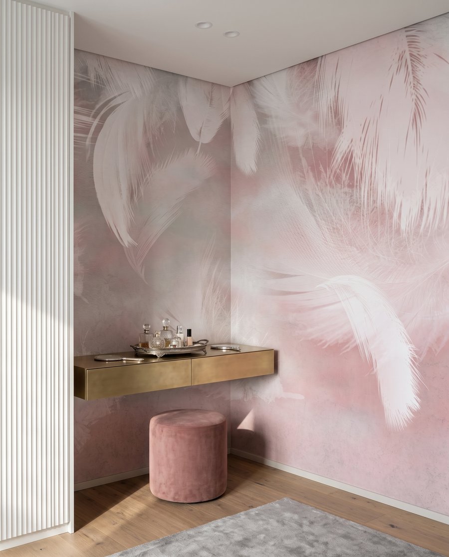 Floating Plumes in an interior
