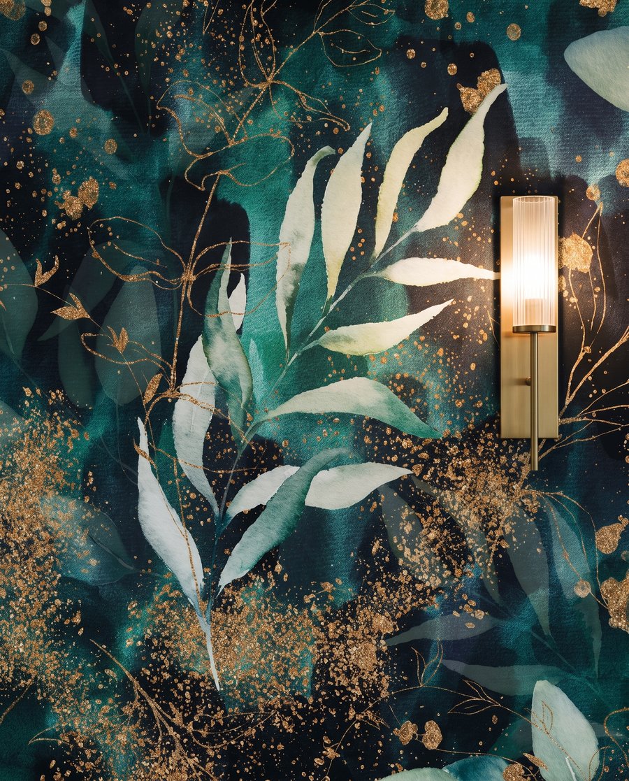 Botanical Nightfall — detail