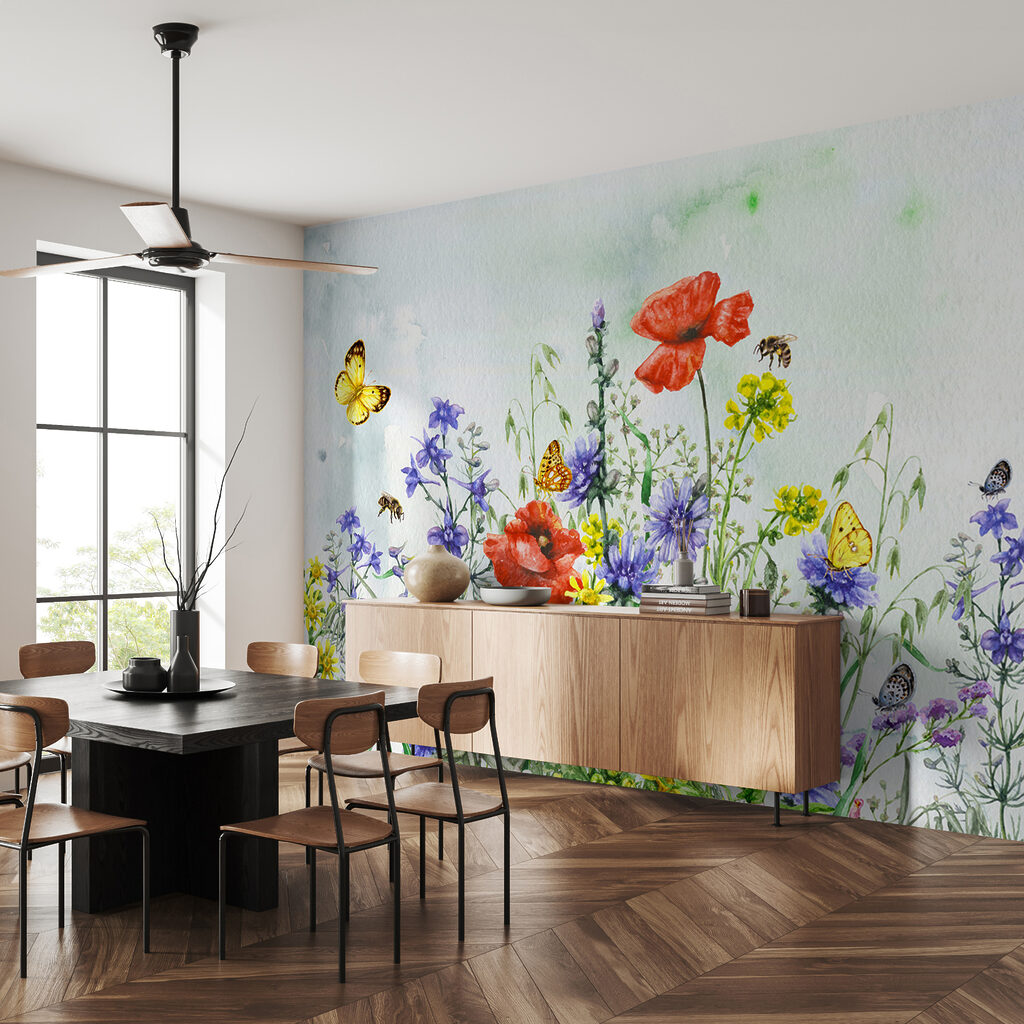 Tall stems in grass — interior 11