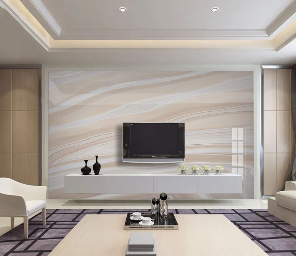 Cream-coloured waves — interior 1