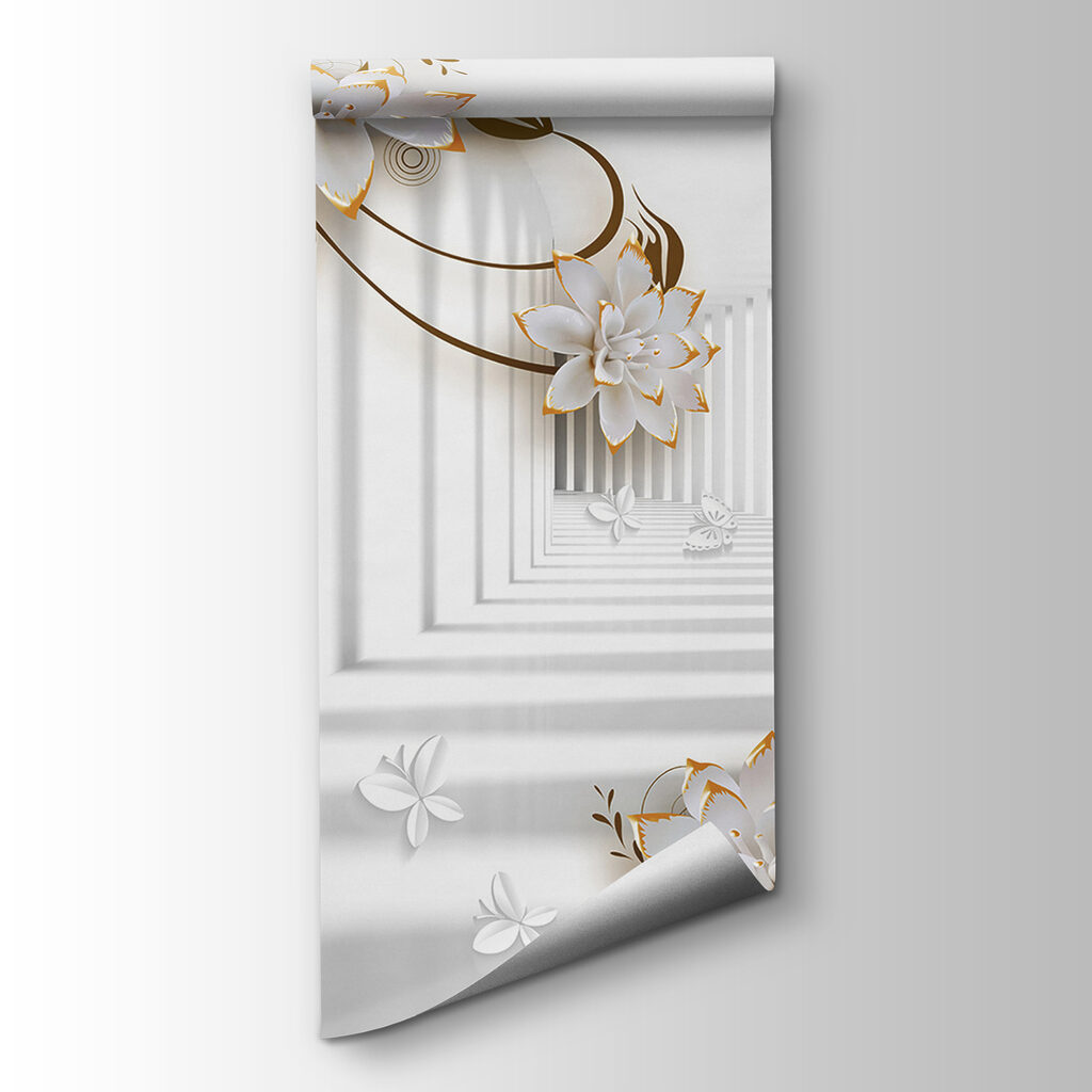 Flowers along a corridor — product view