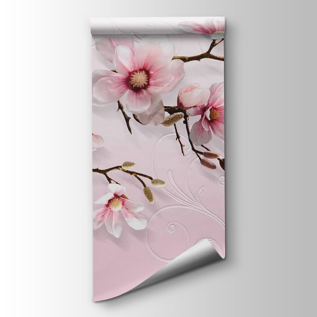 Magnolia on soft pink — product view