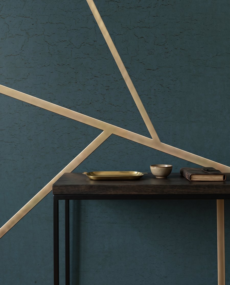 Teal Geometry — detail