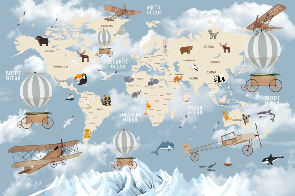 Map of Little Wonders — full design
