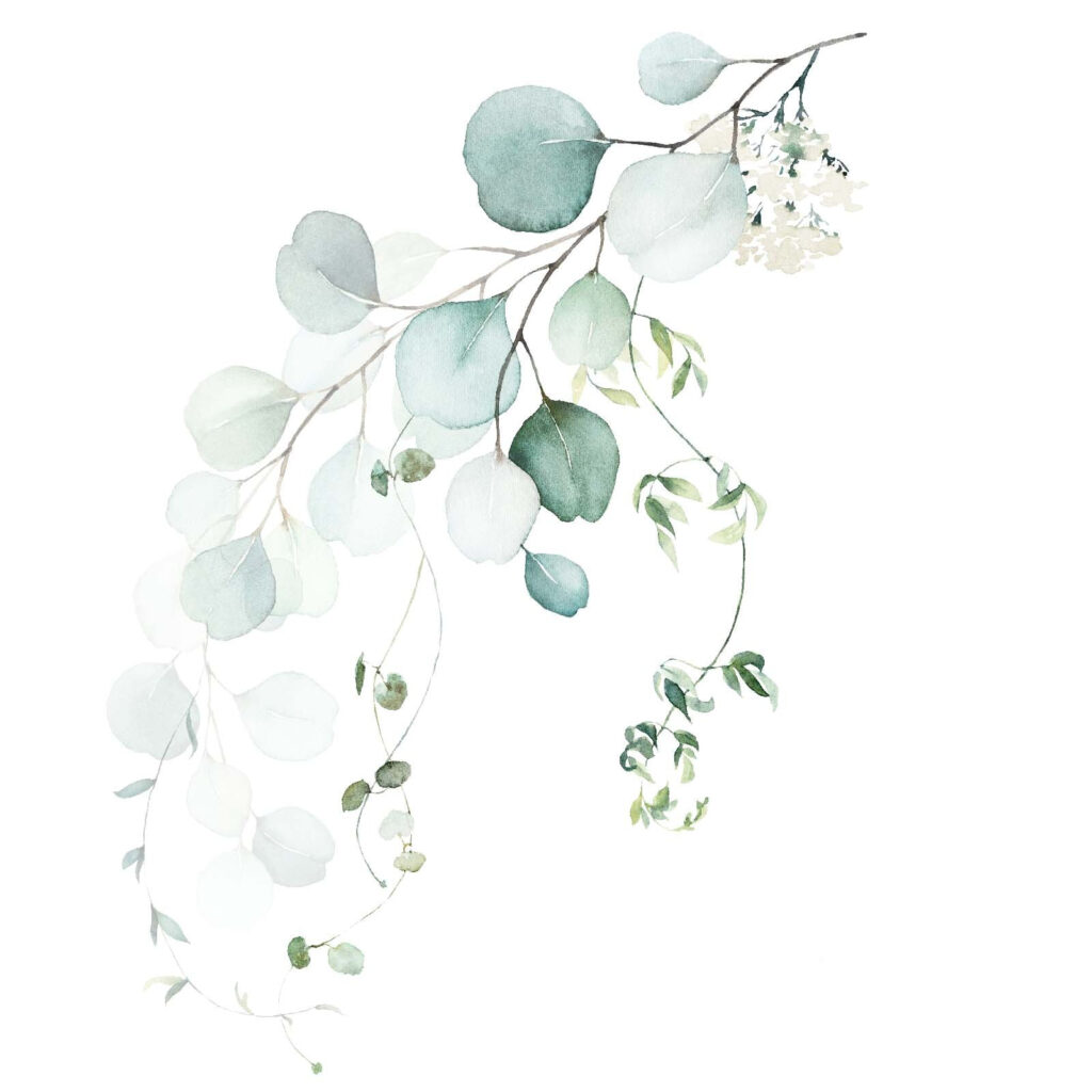 Eucalyptus Garland — full design