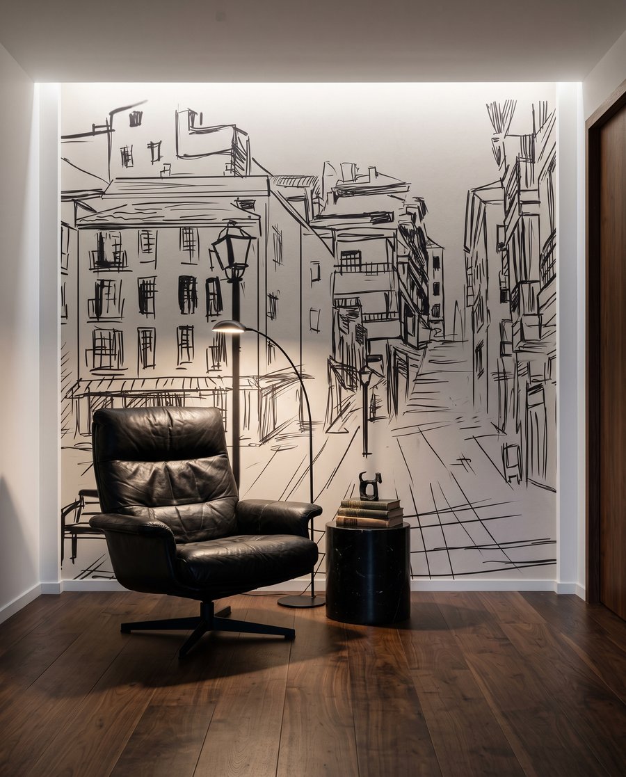 City Sketchbook — interior 5
