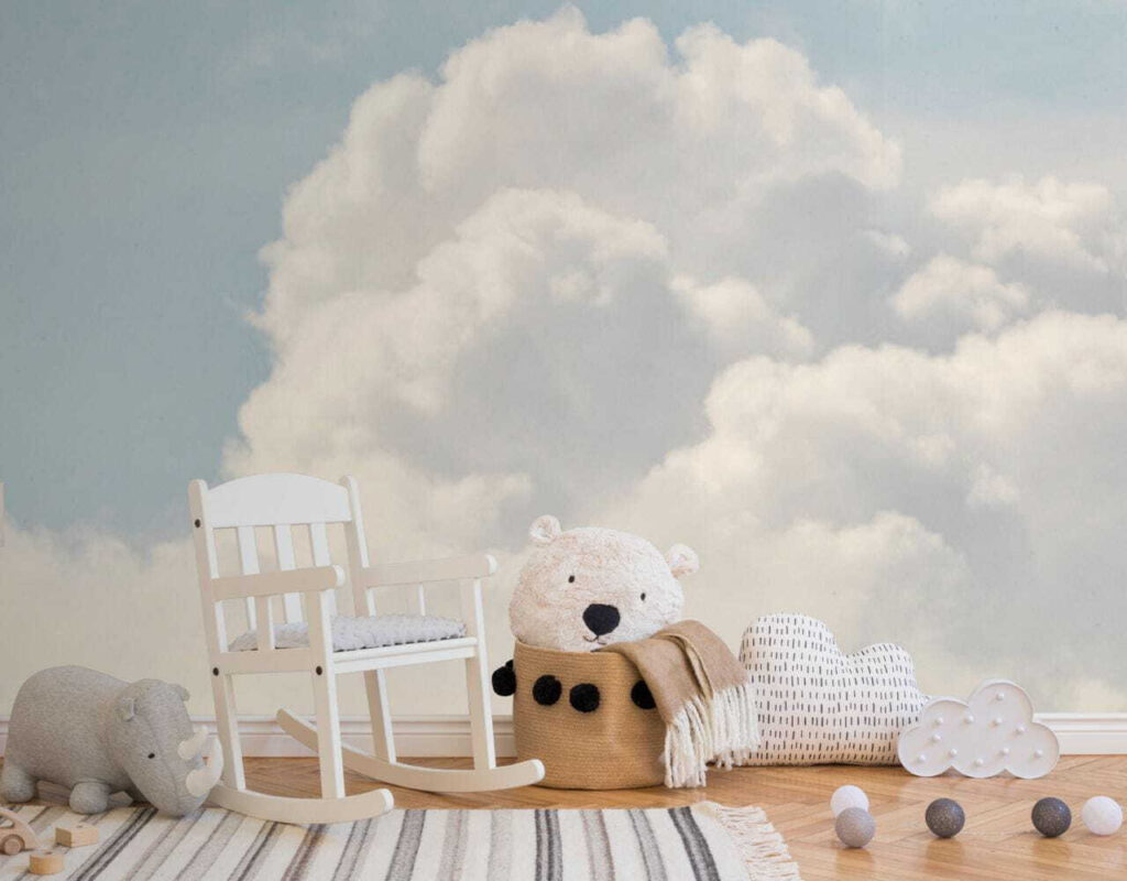 Clouds in sunlight — interior 1