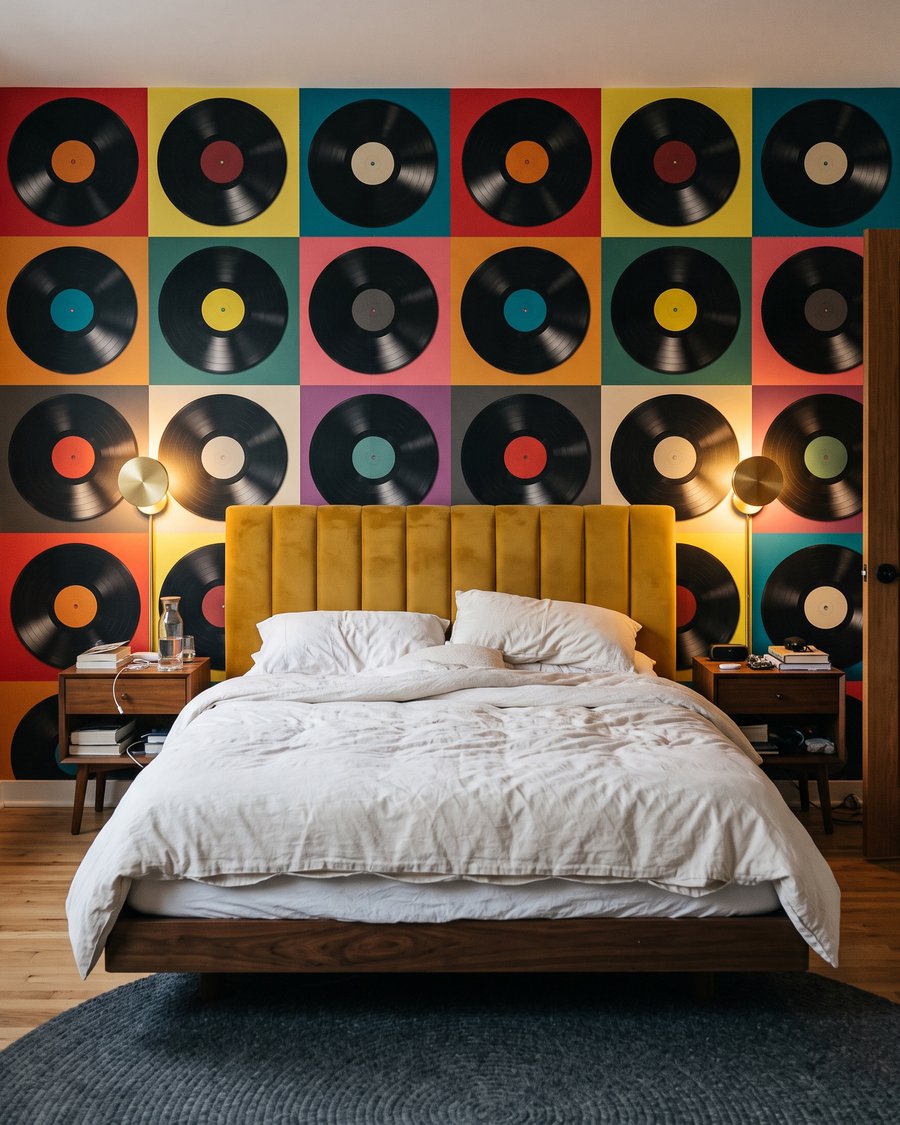 Vinyl Days in an interior