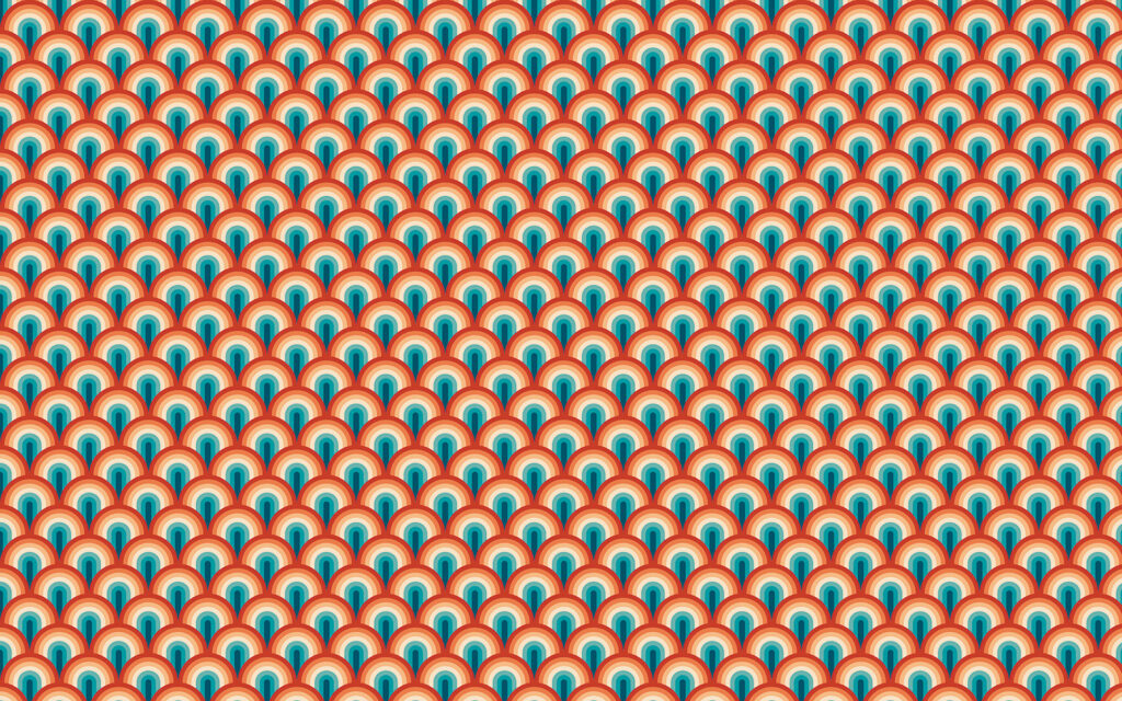 Retro Ripples — full design