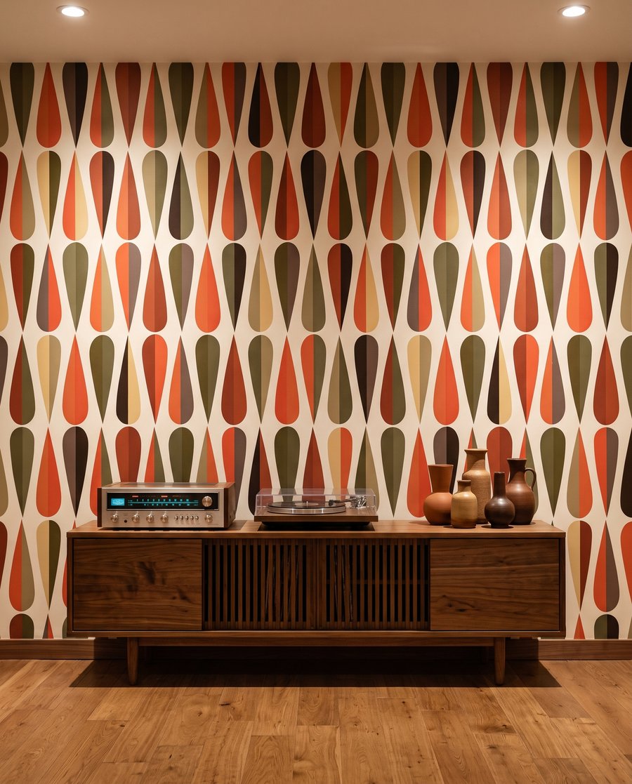 Retro Droplets — interior 4