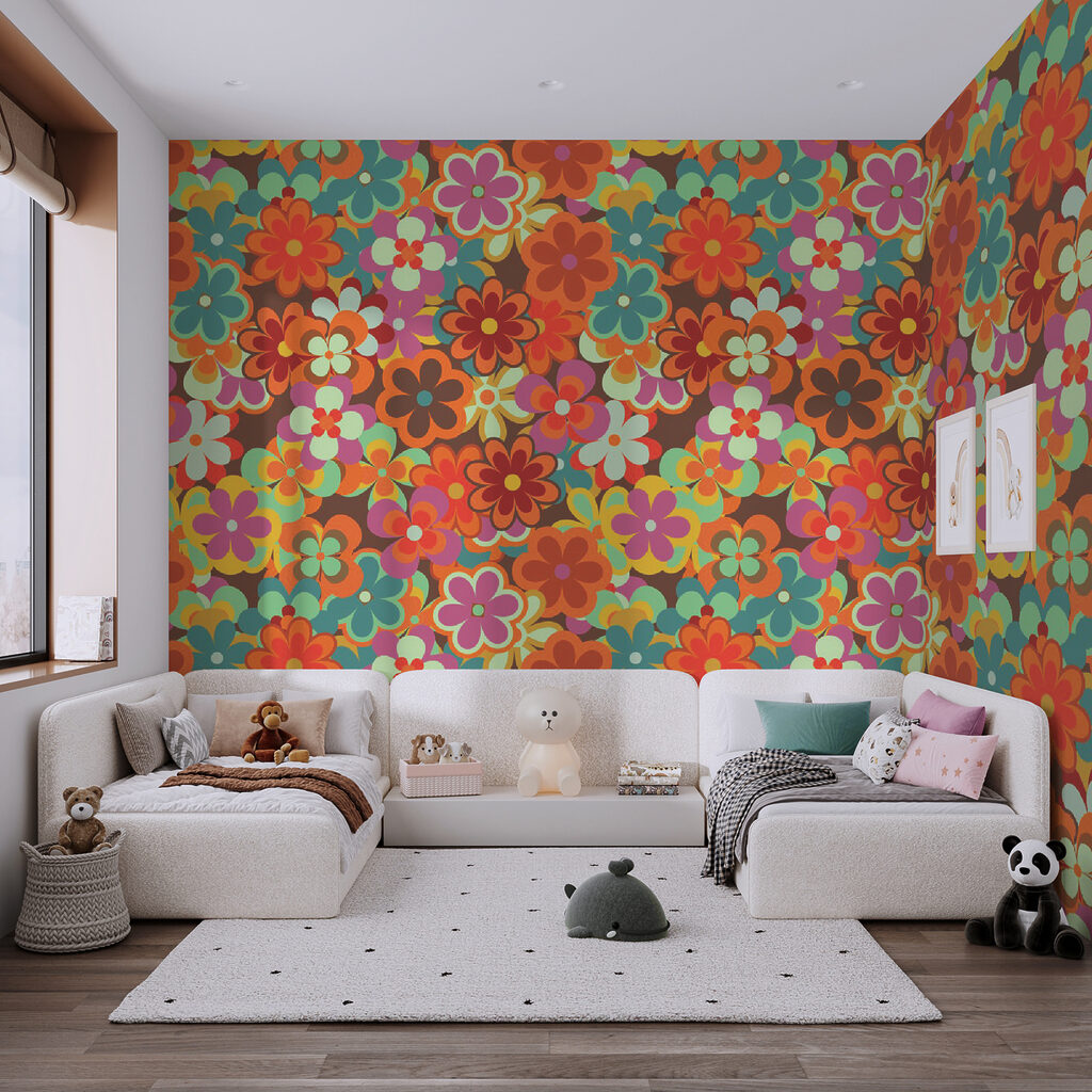 Warm festive flowers — interior 3