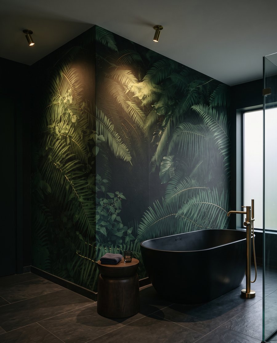 Rainforest Depths in an interior