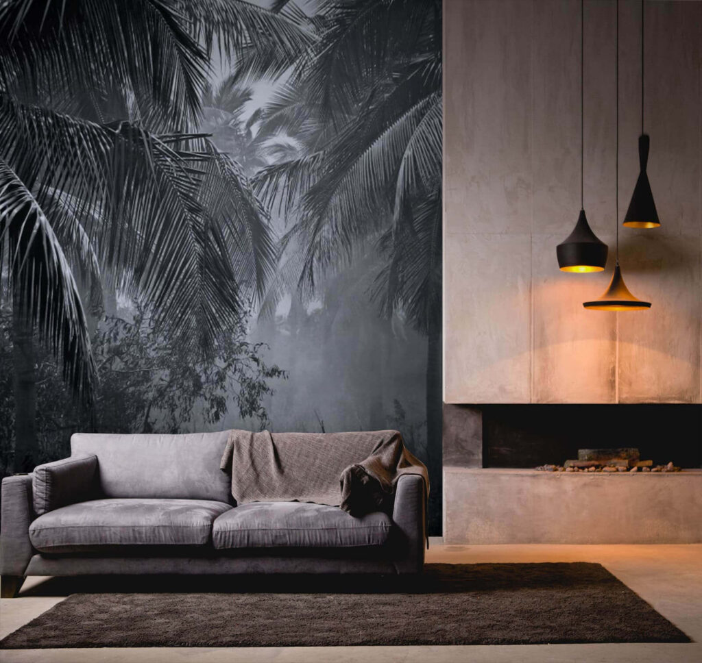 Jungle path in mist — interior 1