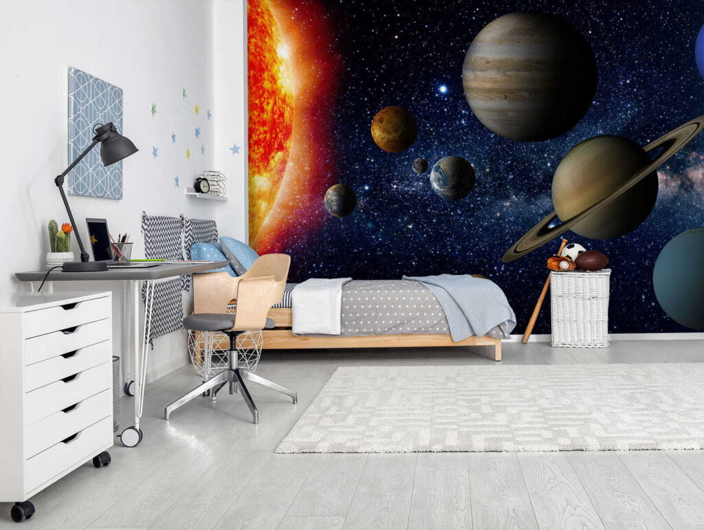 Planets beside the sun — interior 2