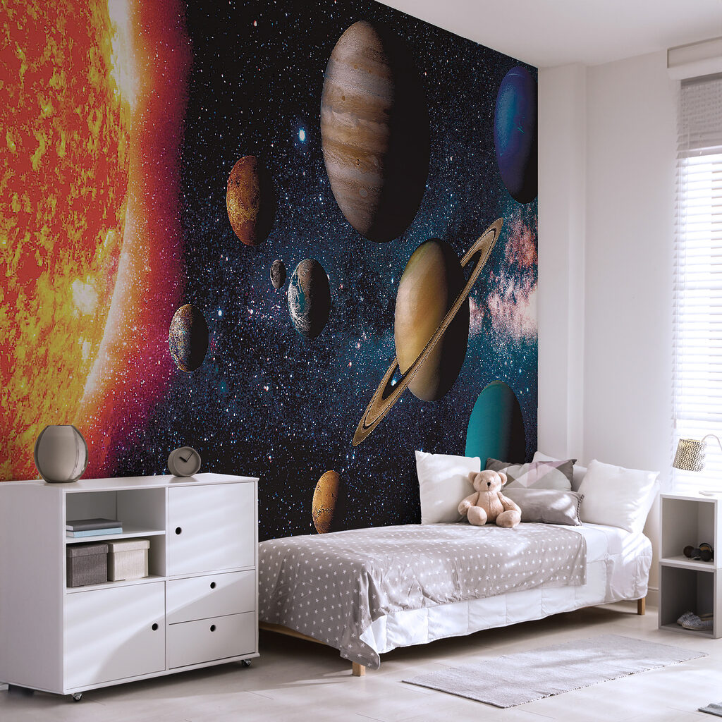 Planets beside the sun — interior 10