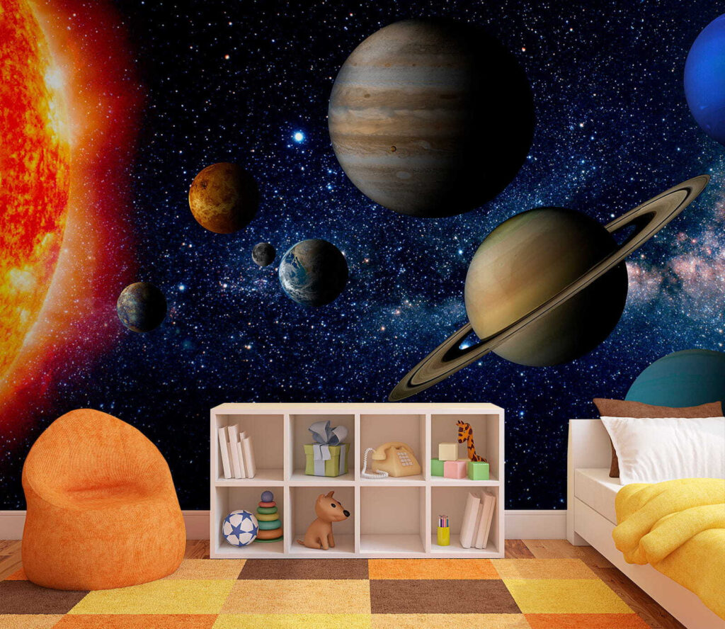 Planets beside the sun — interior 6