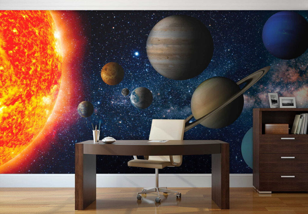 Planets beside the sun — interior 9