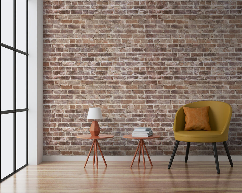 Old brick, rust tones — interior 5