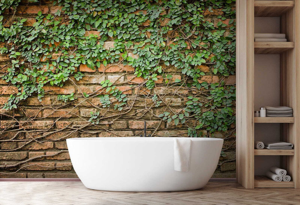 Ivy above old brick — interior 1