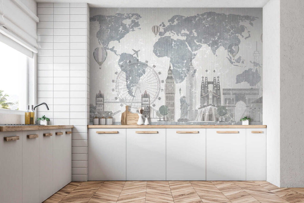 World map and landmarks — interior 5