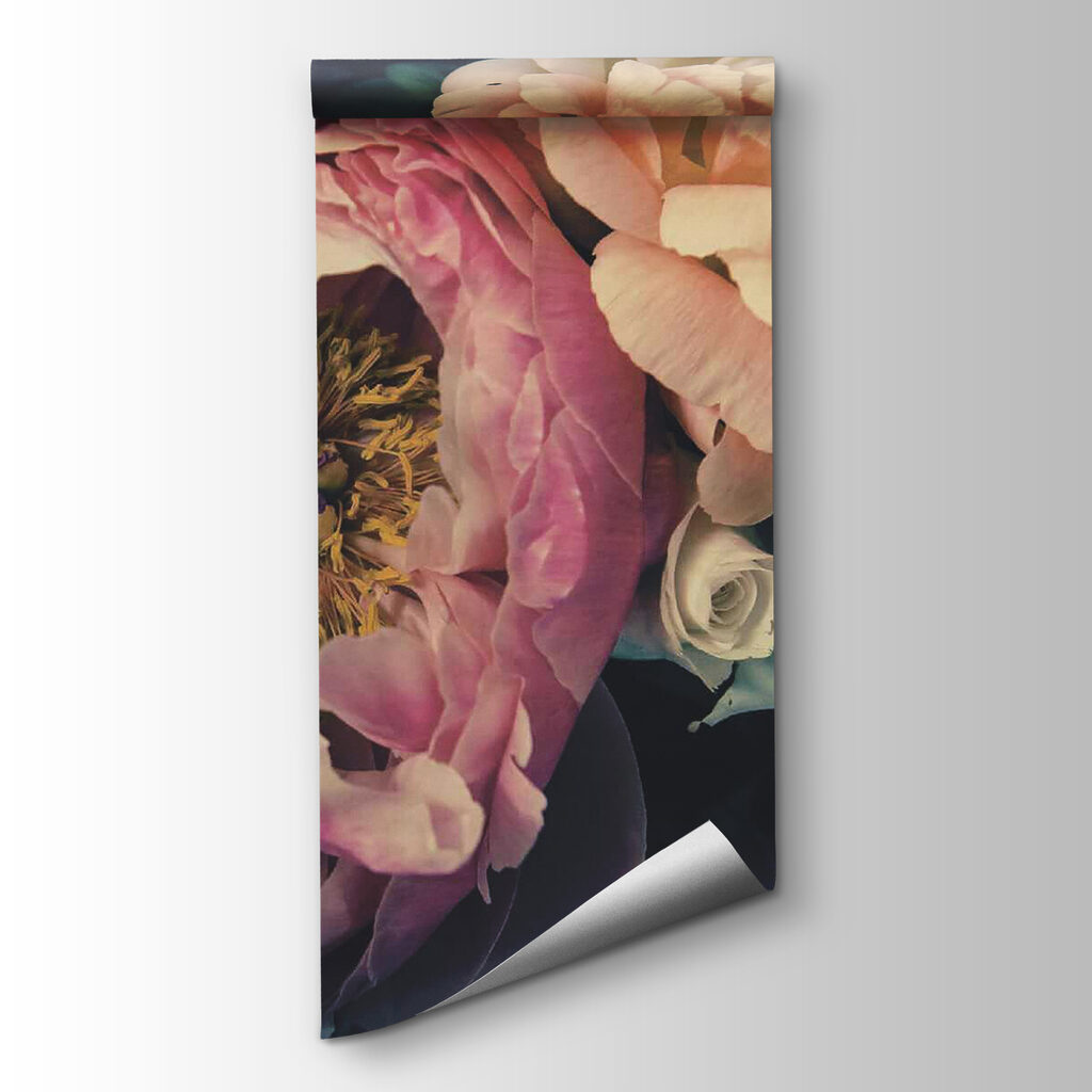 Layered blooms in shadow — product view