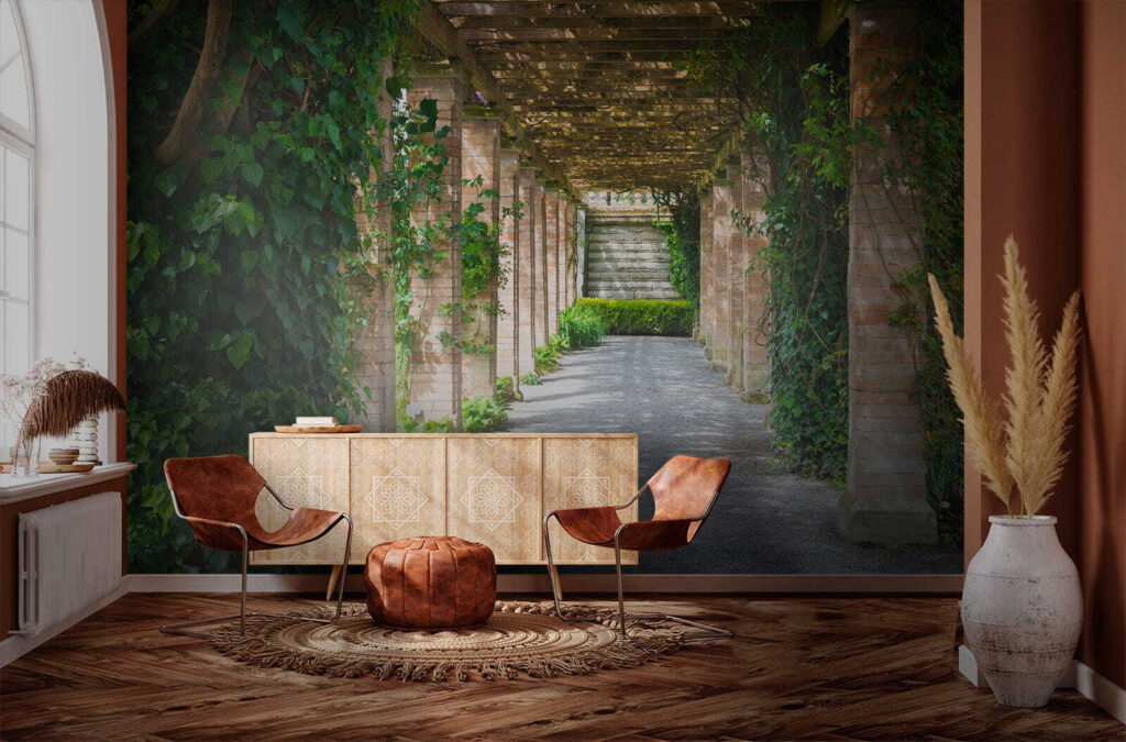 Path under a pergola — interior 3