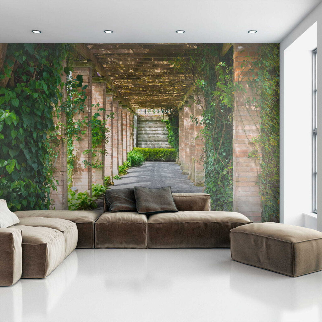 Path under a pergola — interior 4