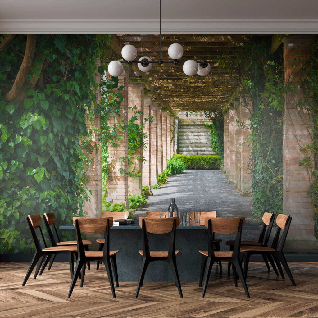Path under a pergola — interior 5