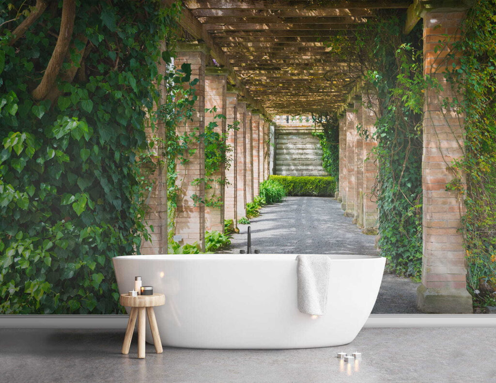 Path under a pergola — interior 8