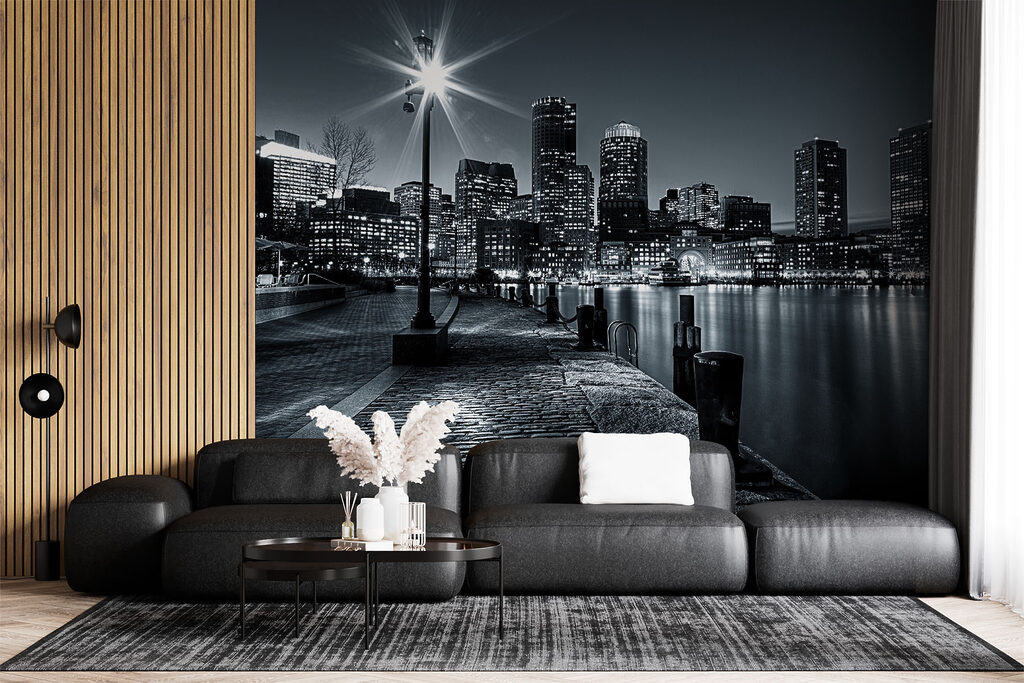 Black and white quay — interior 4