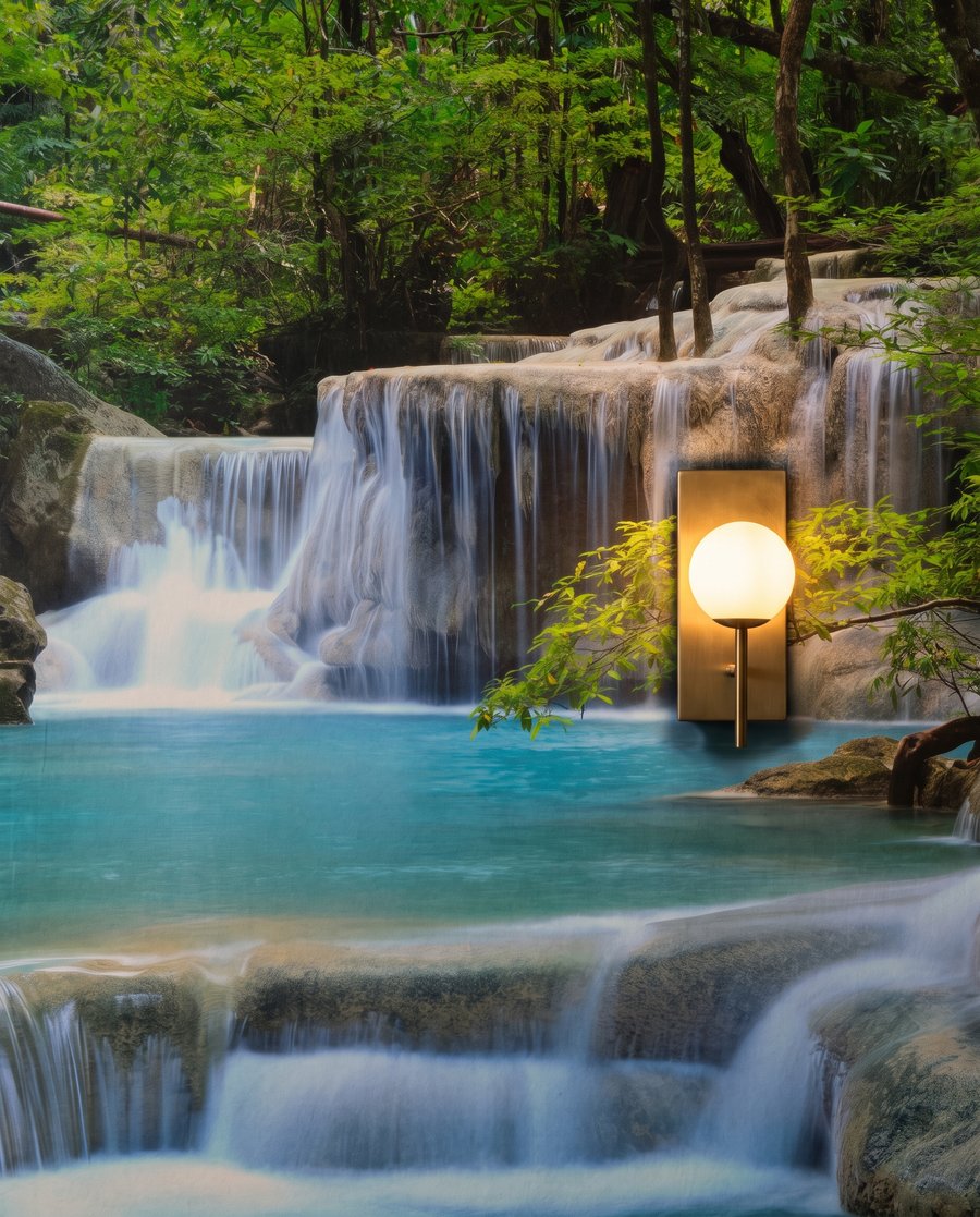 Woodland Cascades — detail
