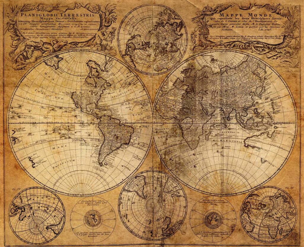 Old World Atlas — full design