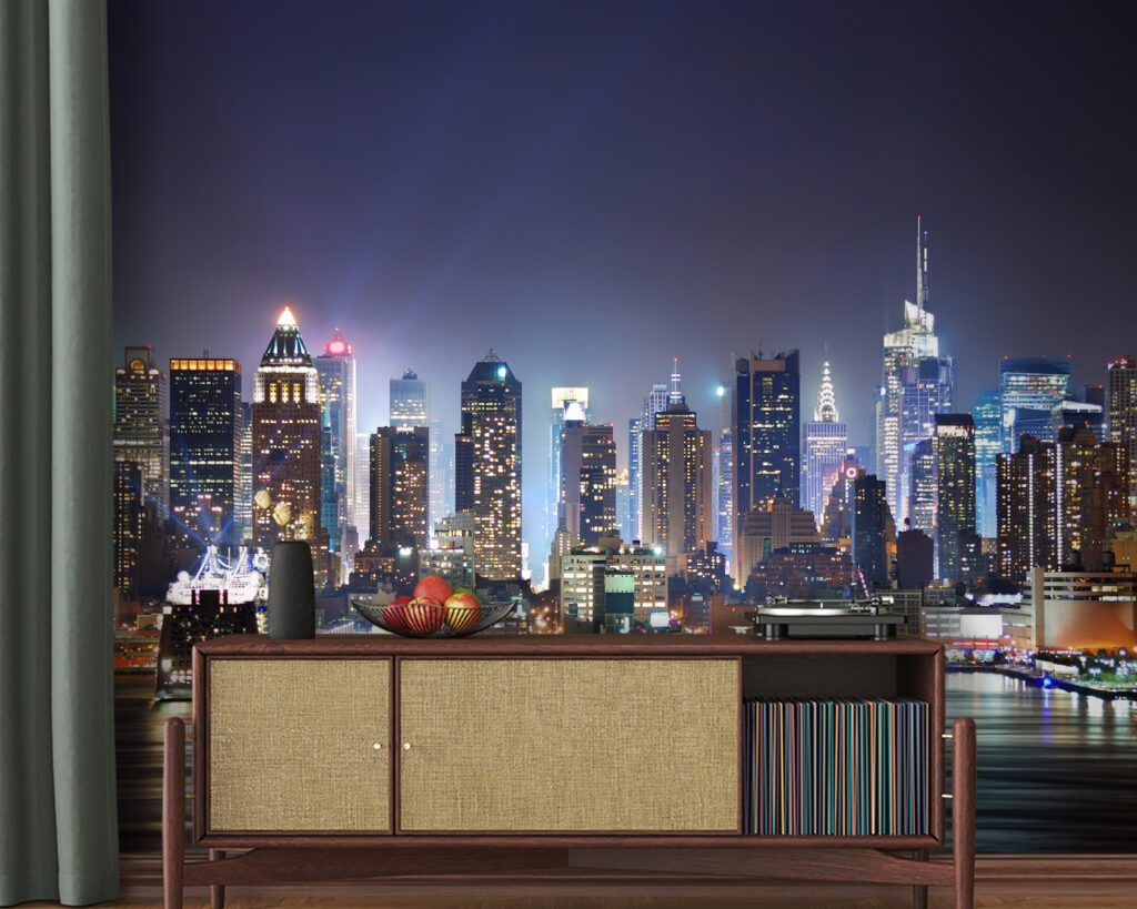Evening city lights — interior 3