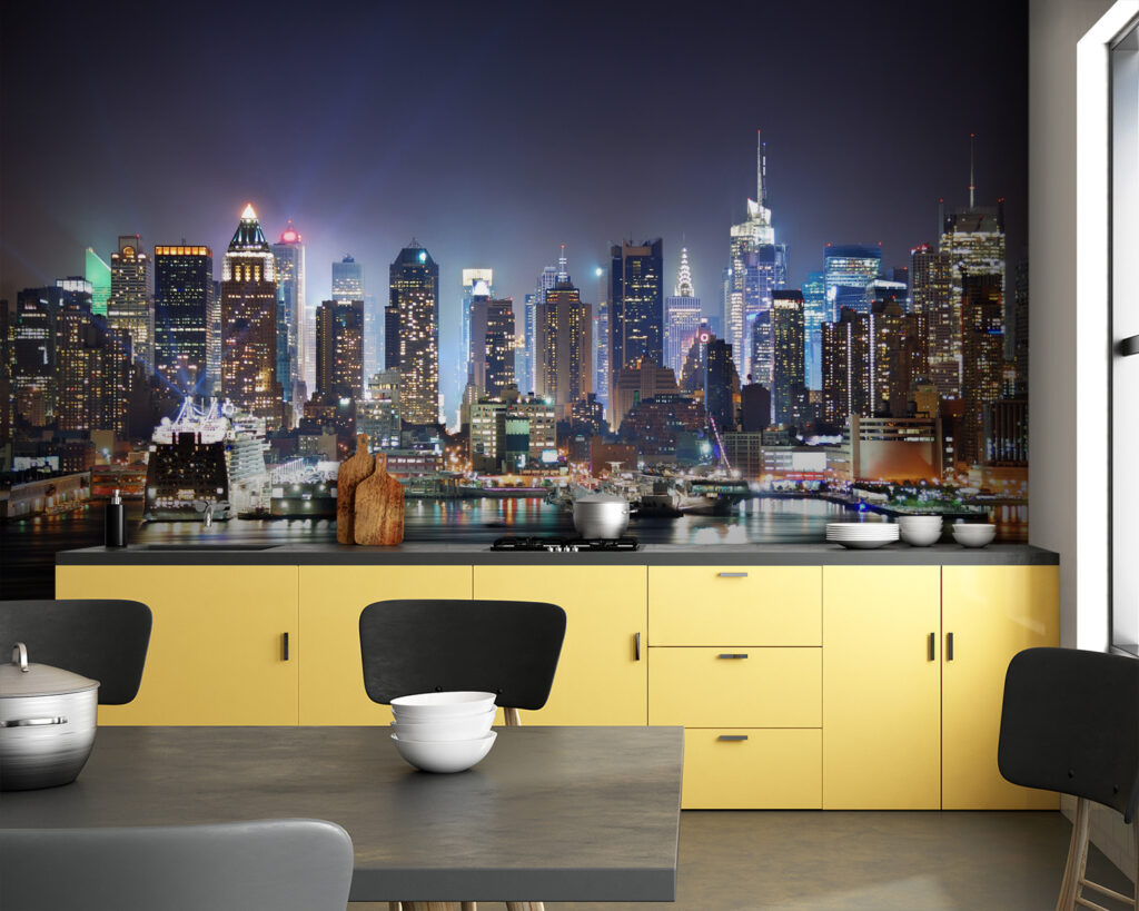 Evening city lights — interior 12