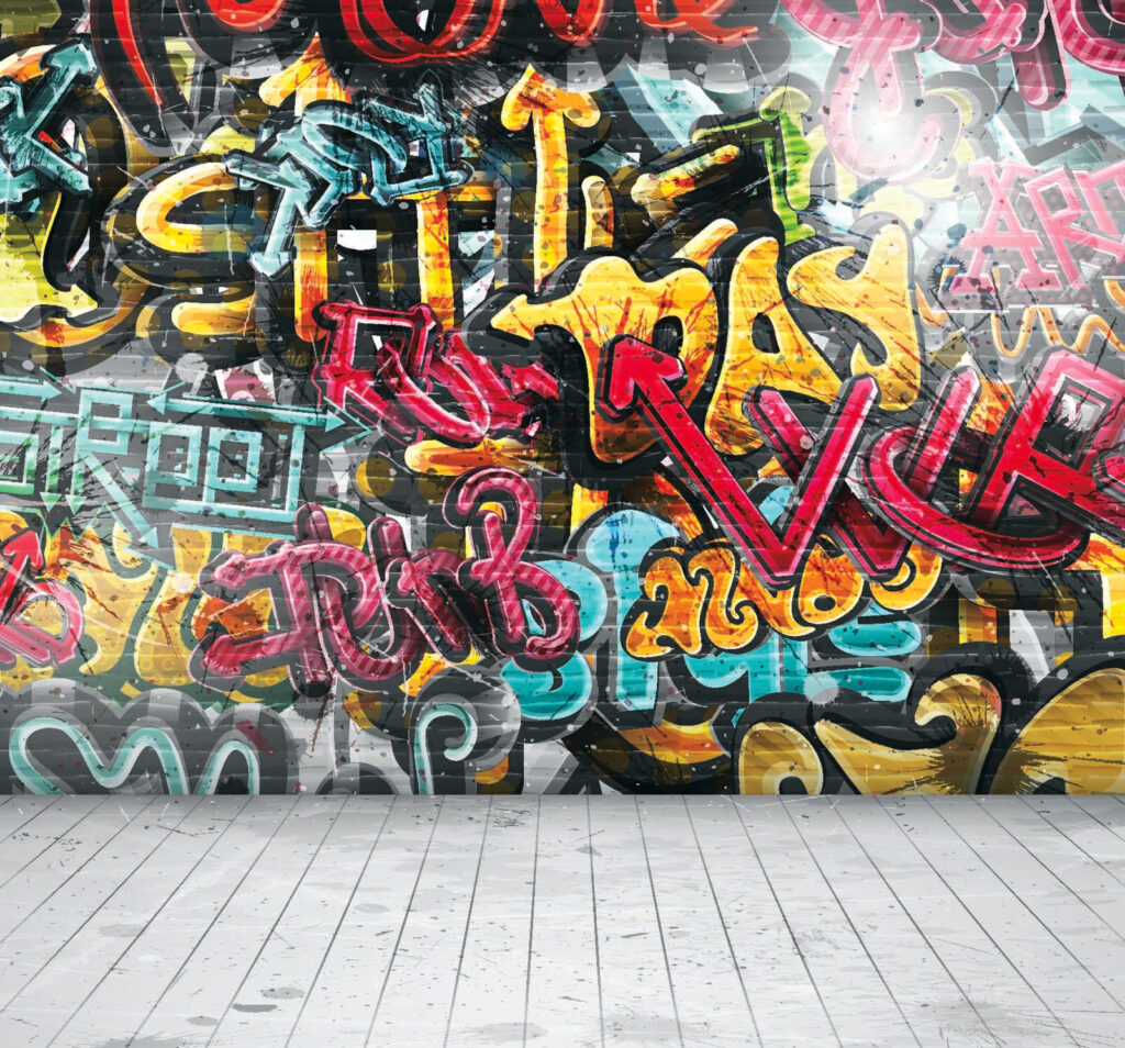 Graffiti Wall — full design
