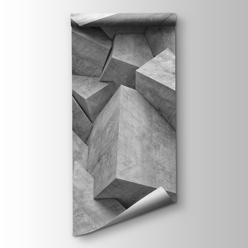 Angular grey stone blocks — product view
